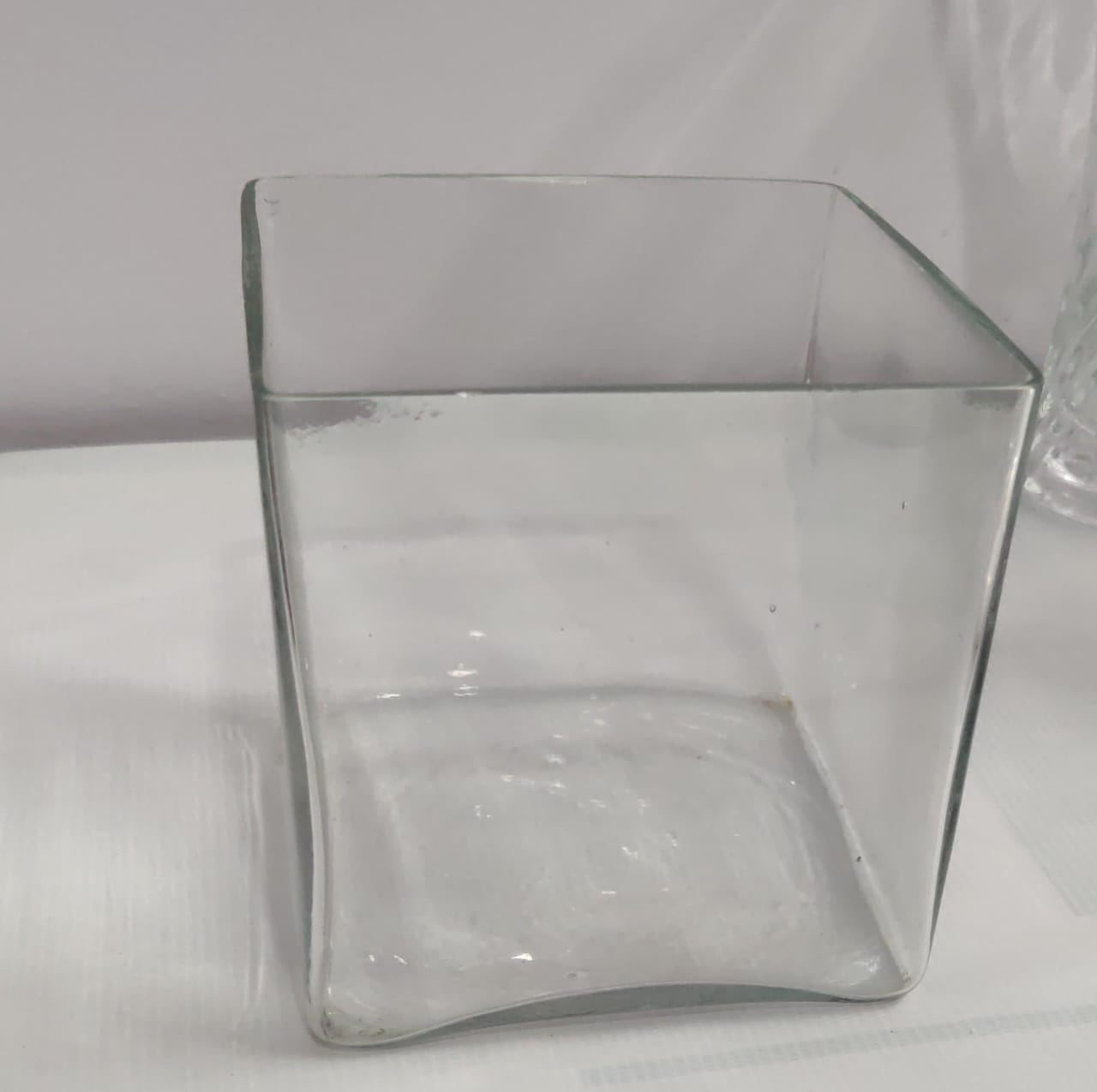 Square shape vase