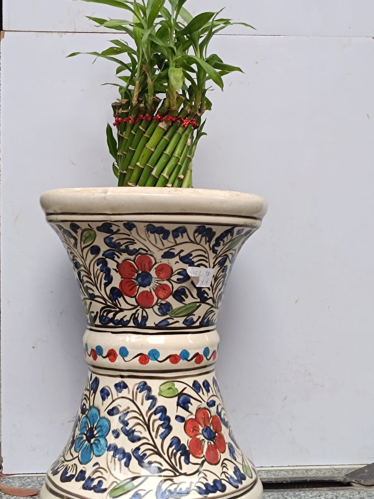 Ceramic Stand Cum Small Bench