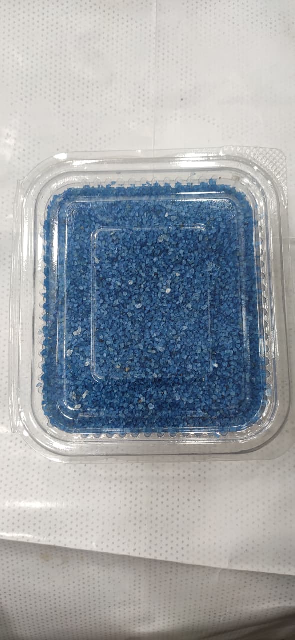 Multi coloured sand