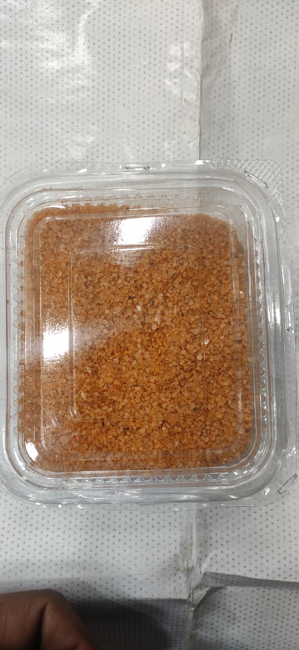 Multi coloured sand