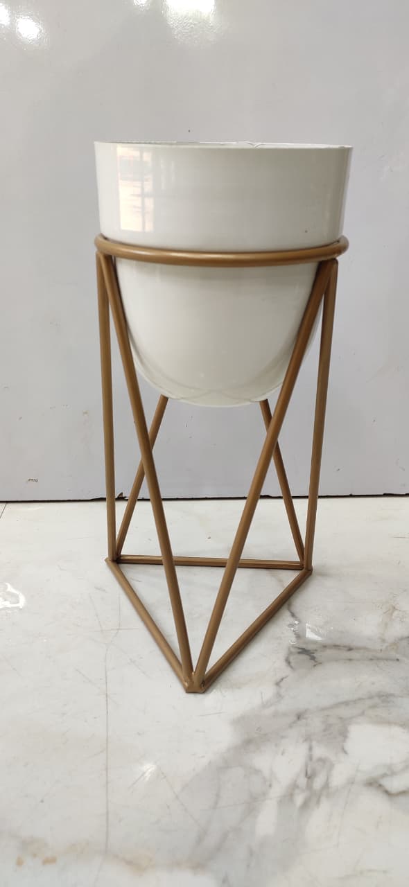 Double Stand Metal Pot
