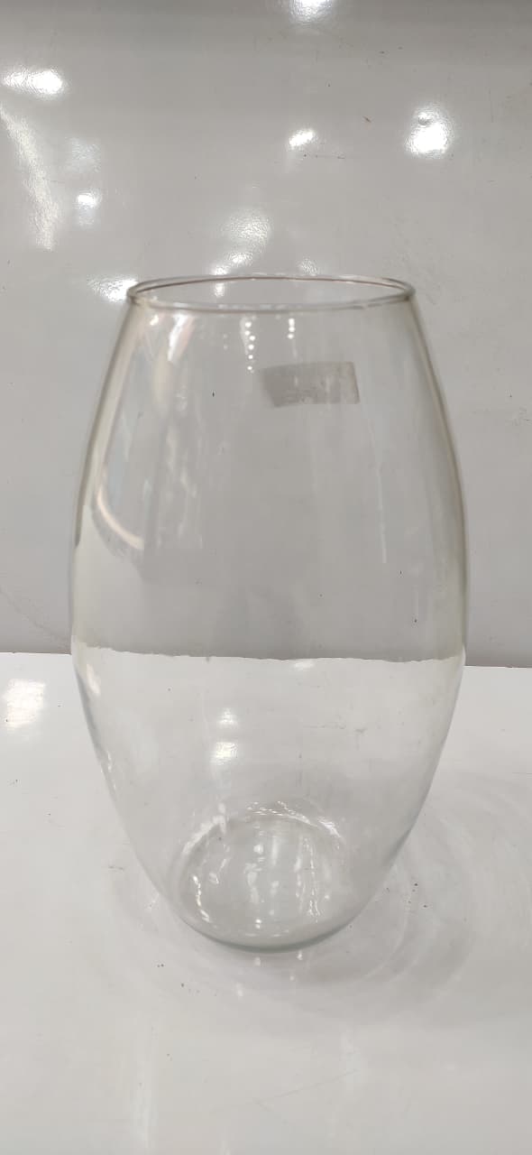 Dholak glass vase