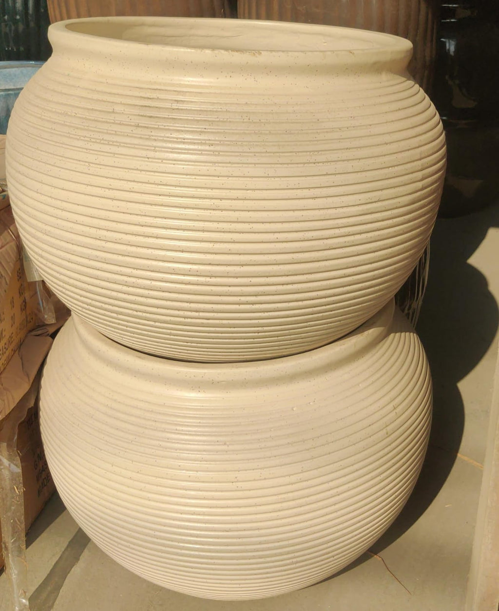 Imported Big Round Ceramic Pot
