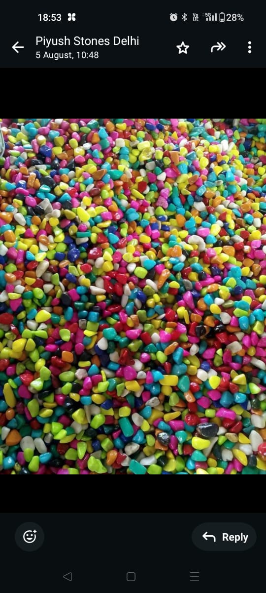 Multicolor Pebbles